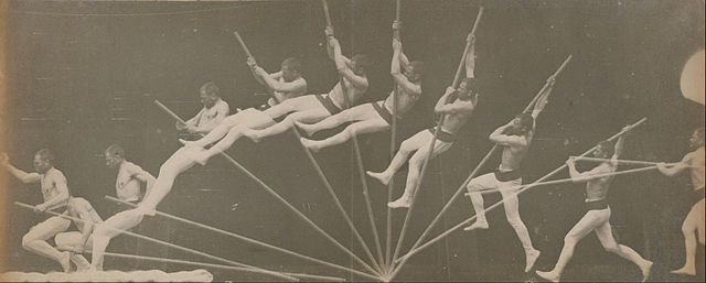 Étienne-Jules Marey - Movements in Pole Vaulting - Public Domain via Wikimedia Commons 